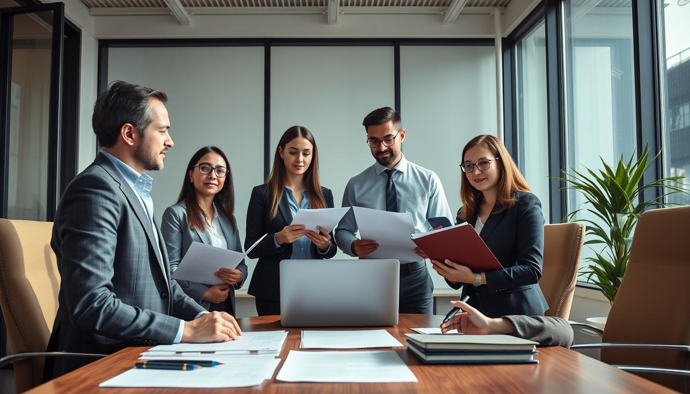 Business contract documents